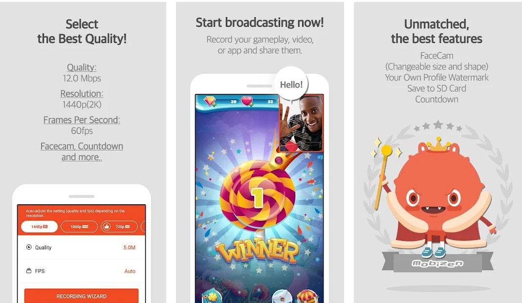 Mobizen screen recorder premium mod apk